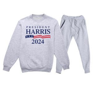 President Harris 2024 Premium Crewneck Sweatsuit Set