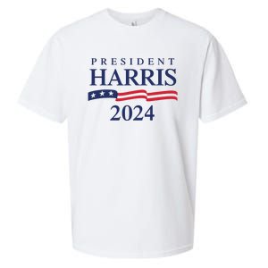 President Harris 2024 Sueded Cloud Jersey T-Shirt