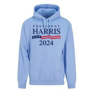 President Harris 2024 Unisex Surf Hoodie