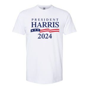 President Harris 2024 Softstyle CVC T-Shirt