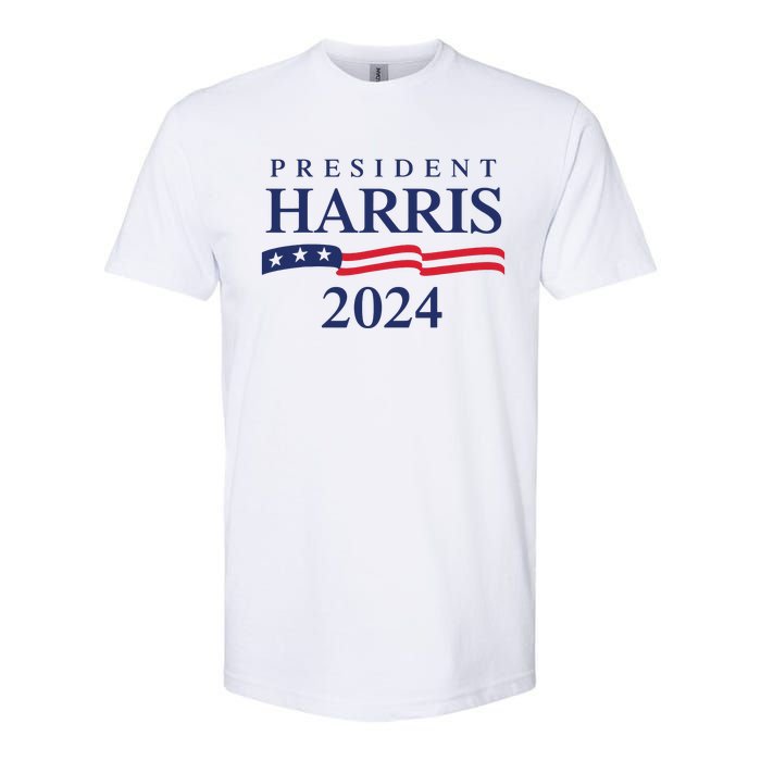 President Harris 2024 Softstyle CVC T-Shirt