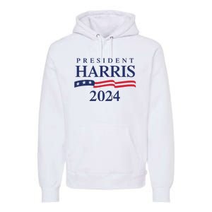 President Harris 2024 Premium Hoodie