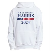 President Harris 2024 Urban Pullover Hoodie