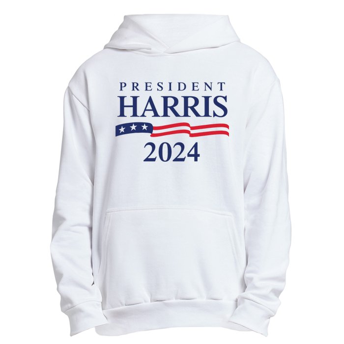 President Harris 2024 Urban Pullover Hoodie