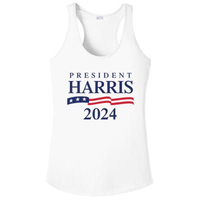 President Harris 2024 Ladies PosiCharge Competitor Racerback Tank