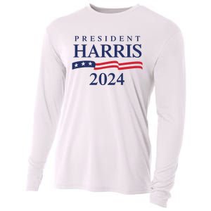 President Harris 2024 Cooling Performance Long Sleeve Crew