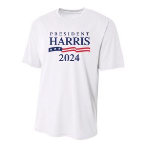 President Harris 2024 Youth Performance Sprint T-Shirt