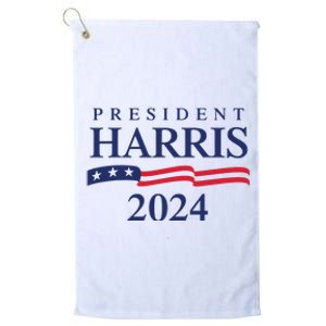 President Harris 2024 Platinum Collection Golf Towel