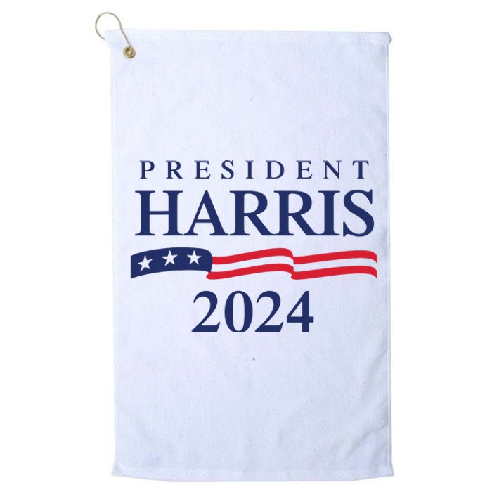 President Harris 2024 Platinum Collection Golf Towel