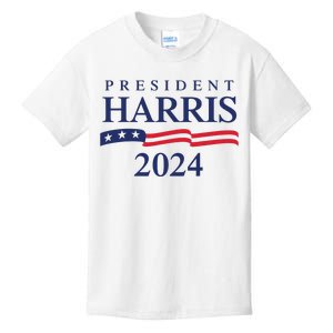 President Harris 2024 Kids T-Shirt