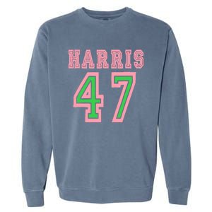 President Harris 2024 Kamala Harris 47 Garment-Dyed Sweatshirt