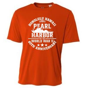 Pearl Harbor 80Th Anniversary 1941 Ww2 Memorabilia Veteran Cooling Performance Crew T-Shirt