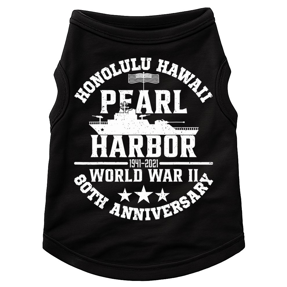 Pearl Harbor 80Th Anniversary 1941 Ww2 Memorabilia Veteran Doggie Tank