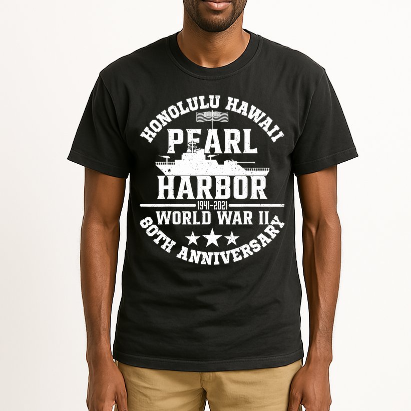Pearl Harbor 80Th Anniversary 1941 Ww2 Memorabilia Veteran Tall T-Shirt