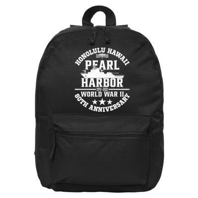 Pearl Harbor 80Th Anniversary 1941 Ww2 Memorabilia Veteran 16 in Basic Backpack