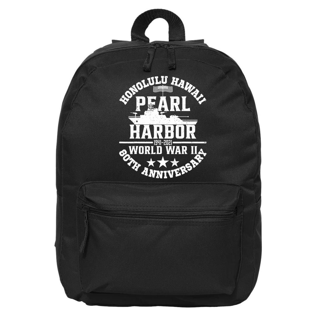 Pearl Harbor 80Th Anniversary 1941 Ww2 Memorabilia Veteran 16 in Basic Backpack