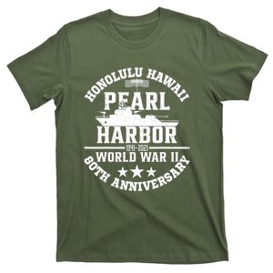 Pearl Harbor 80Th Anniversary 1941 Ww2 Memorabilia Veteran T-Shirt