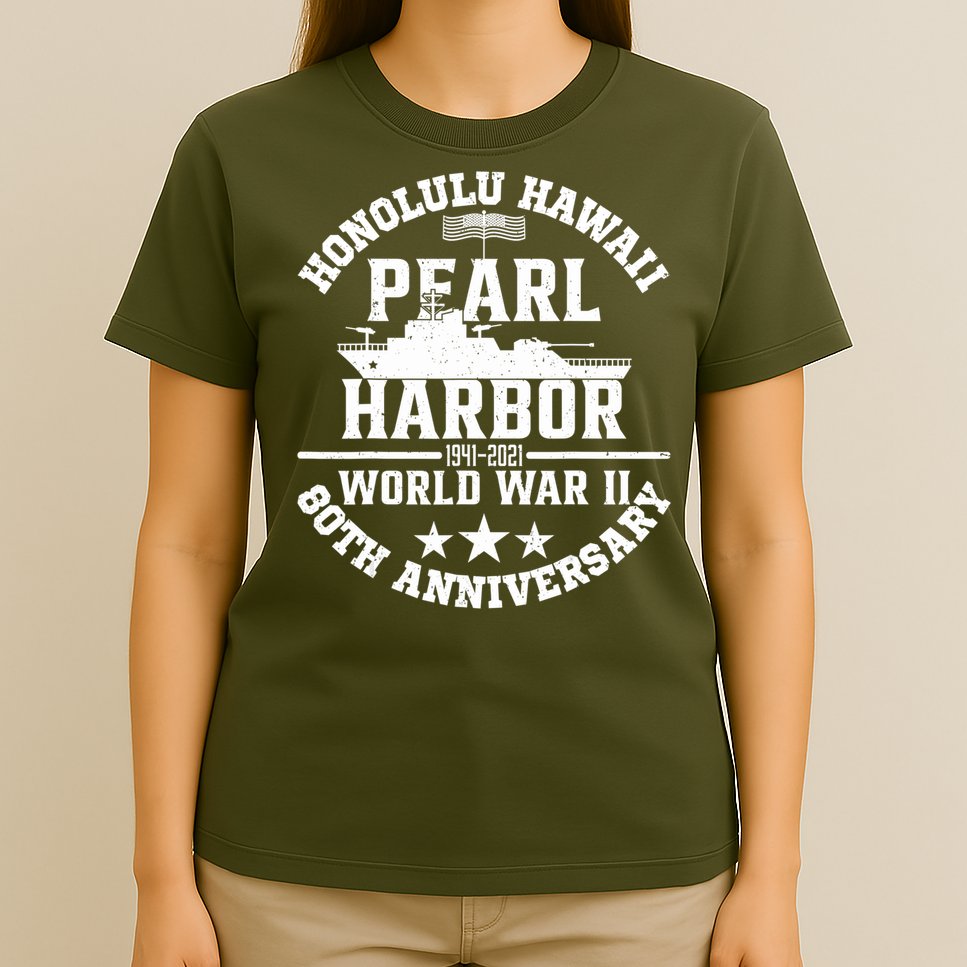 Pearl Harbor 80Th Anniversary 1941 Ww2 Memorabilia Veteran T-Shirt