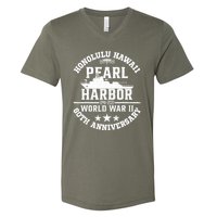 Pearl Harbor 80Th Anniversary 1941 Ww2 Memorabilia Veteran V-Neck T-Shirt