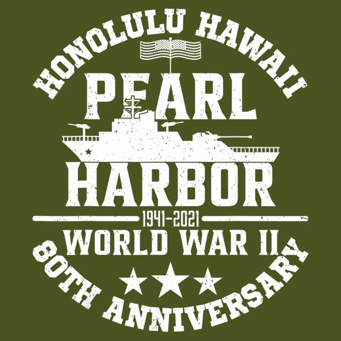 Pearl Harbor 80Th Anniversary 1941 Ww2 Memorabilia Veteran Backpack