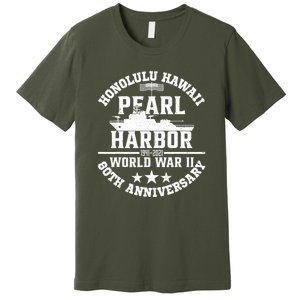 Pearl Harbor 80Th Anniversary 1941 Ww2 Memorabilia Veteran Premium T-Shirt