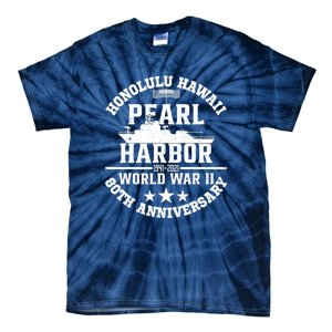 Pearl Harbor 80Th Anniversary 1941 Ww2 Memorabilia Veteran Tie-Dye T-Shirt