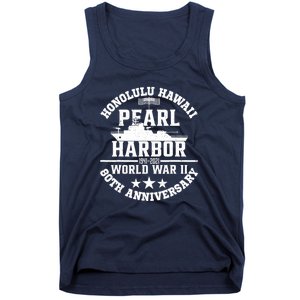 Pearl Harbor 80Th Anniversary 1941 Ww2 Memorabilia Veteran Tank Top