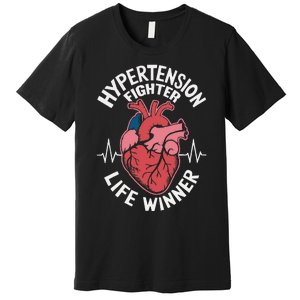 Pulmonary Hypertension Awareness High Blood Pressure Premium T-Shirt