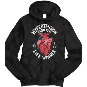 Pulmonary Hypertension Awareness High Blood Pressure Tie Dye Hoodie