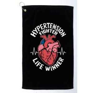 Pulmonary Hypertension Awareness High Blood Pressure Platinum Collection Golf Towel