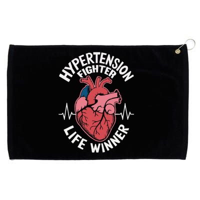 Pulmonary Hypertension Awareness High Blood Pressure Grommeted Golf Towel