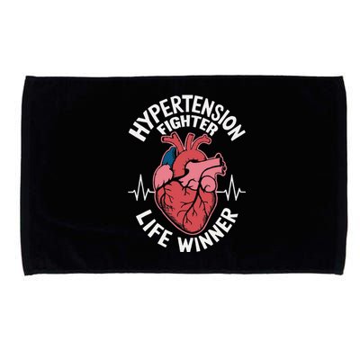 Pulmonary Hypertension Awareness High Blood Pressure Microfiber Hand Towel