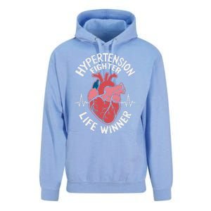 Pulmonary Hypertension Awareness High Blood Pressure Unisex Surf Hoodie