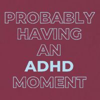 Probably Having An Adhd Moment 16oz Travel Tumbler