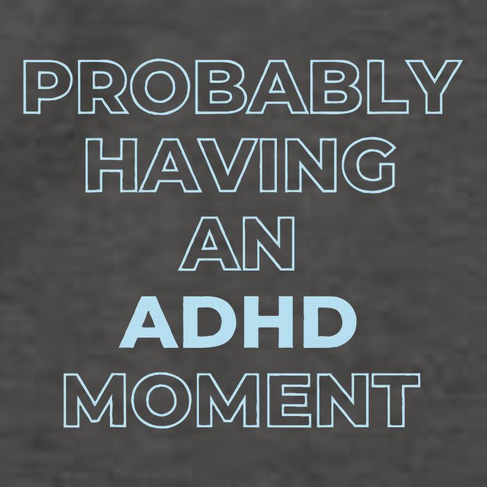 Probably Having An Adhd Moment Vector Backpack