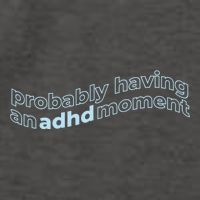 Probably Having An Adhd Moment Vector Backpack