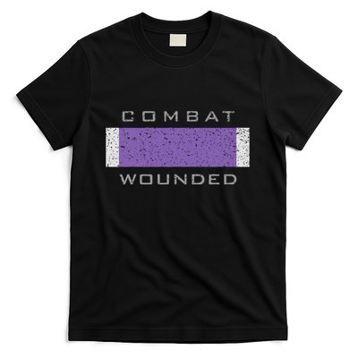 Purple Heart Award Veteran Combat Wounded T-Shirt