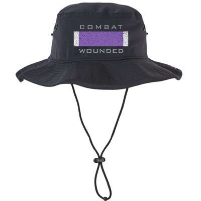 Purple Heart Award Veteran Combat Wounded Bucket Hat