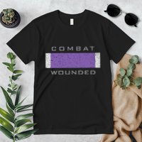 Purple Heart Award Veteran Combat Wounded Premium T-Shirt
