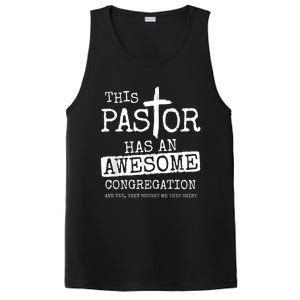 Pastor Has Awesome Congregation Church Christian Pastor PosiCharge Competitor Tank