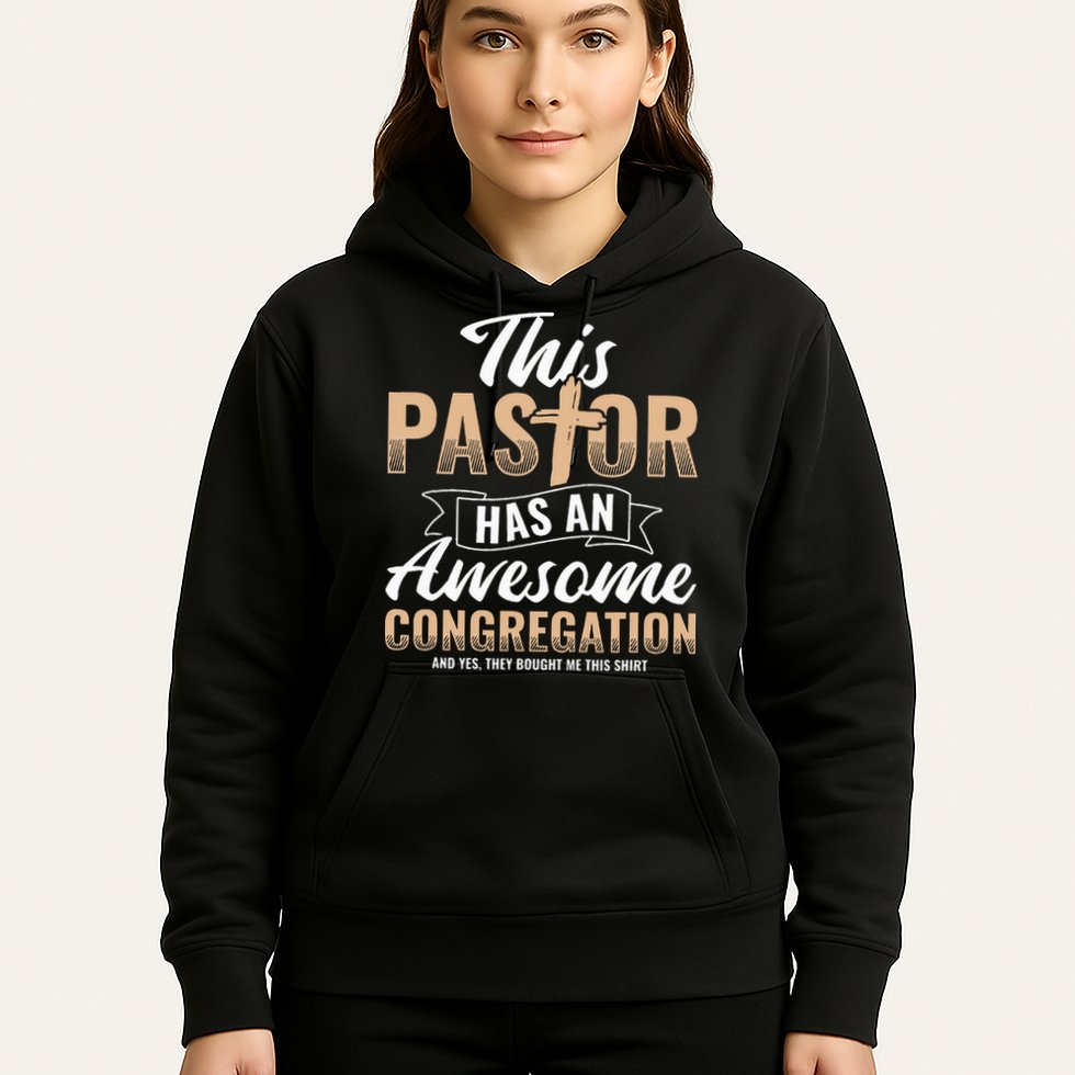 Pastor Has An Awesome Congregation Christian Bought Me This Hoodie