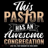 Pastor Has An Awesome Congregation Christian Bought Me This Apron