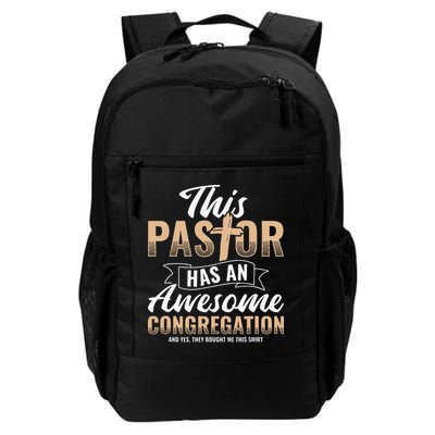 Pastor Has An Awesome Congregation Christian Bought Me This Backpack