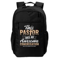 Pastor Has An Awesome Congregation Christian Bought Me This Backpack