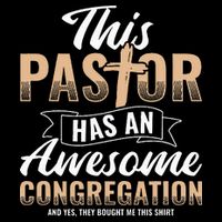 Pastor Has An Awesome Congregation Christian Bought Me This Drawstring Bag