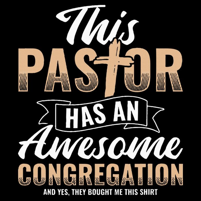 Pastor Has An Awesome Congregation Christian Bought Me This Drawstring Bag