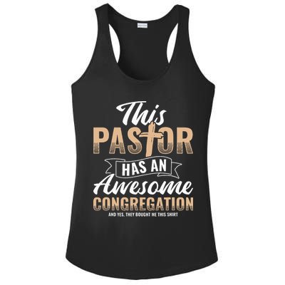 Pastor Has An Awesome Congregation Christian Bought Me This Ladies PosiCharge Competitor Racerback Tank