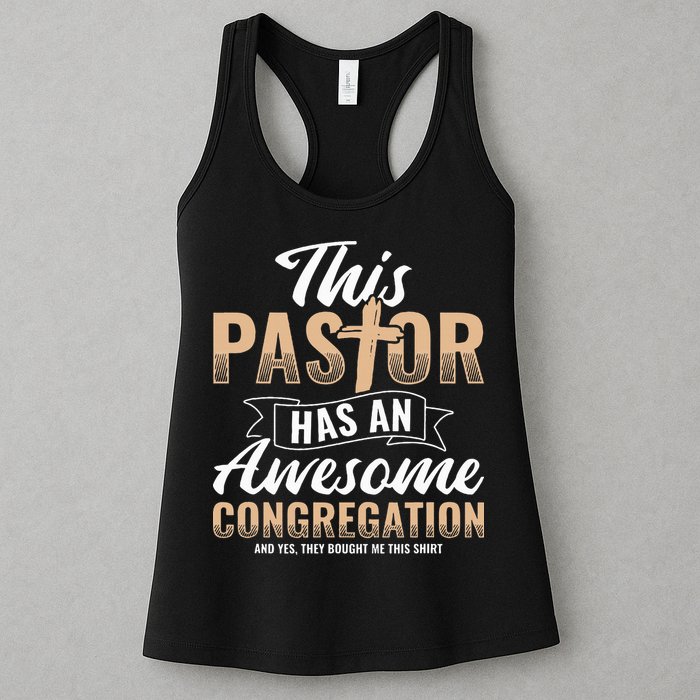 Pastor Has An Awesome Congregation Christian Bought Me This Womens Tank Top