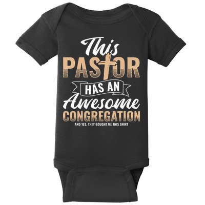 Pastor Has An Awesome Congregation Christian Bought Me This Baby Bodysuit