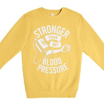 Pulmonary Hypertension Awareness High Blood Pressure Premium Crewneck Sweatshirt